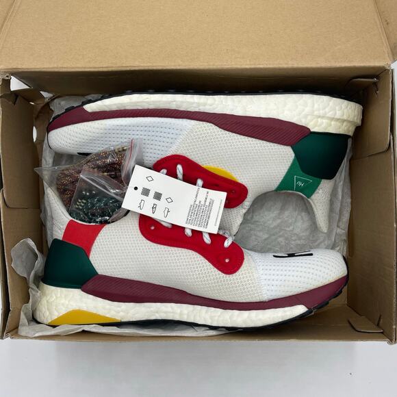 Adidas Solar Hu Glide White/Red/Green BB8044 Sneakers Running Shoes Size 7.5 main image 11